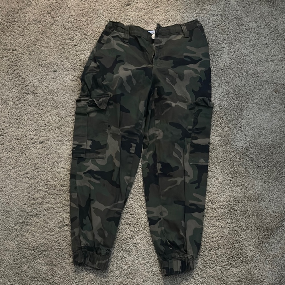 Kids Camouflage Cargo Pants